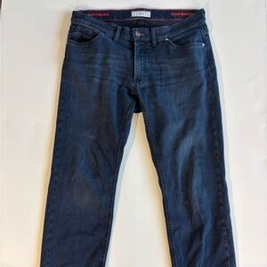 Men's Slim Fit Jeans in Deep Blue